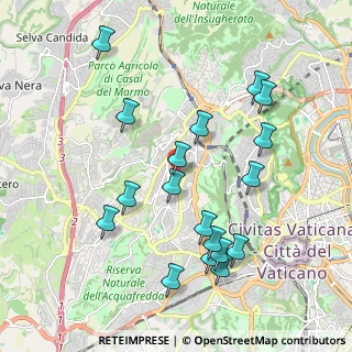 Mappa Via Domenico Svampa, 00168 Roma RM, Italia (2.19222)