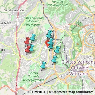 Mappa Via Domenico Svampa, 00168 Roma RM, Italia (1.29333)
