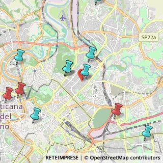 Mappa Via Gradisca, 00198 Roma RM, Italia (2.77818)