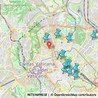 Mappa Piazza del Fante, 00195 Roma RM, Italia (2.43909)