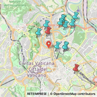 Mappa Piazza del Fante, 00195 Roma RM, Italia (2.09769)