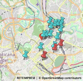 Mappa Visite Domiciliari, 00100 Roma RM, Italia (1.55444)