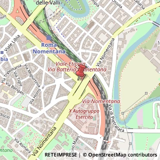 Mappa Viale Etiopia,  2, 00199 Roma, Roma (Lazio)