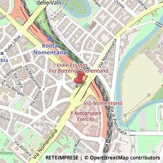Mappa Via Tembien,  33, 00199 Roma, Roma (Lazio)