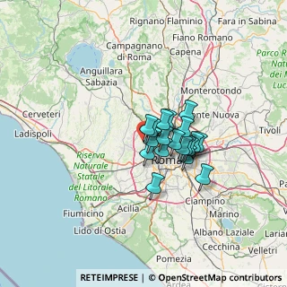 Mappa Via Francesco Nerli, 00168 Roma RM, Italia (8.54737)