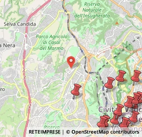 Mappa Via Francesco Nerli, 00168 Roma RM, Italia (3.95412)