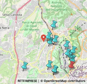 Mappa Via Francesco Nerli, 00168 Roma RM, Italia (2.41786)