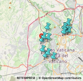 Mappa Via Francesco Nerli, 00168 Roma RM, Italia (3.40571)