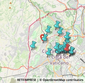 Mappa Via Francesco Nerli, 00168 Roma RM, Italia (4.0105)