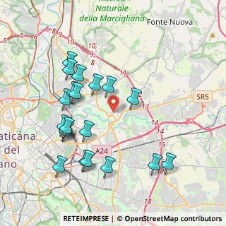 Mappa Via Vanni Biringucci, 00156 Roma RM, Italia (4.3245)