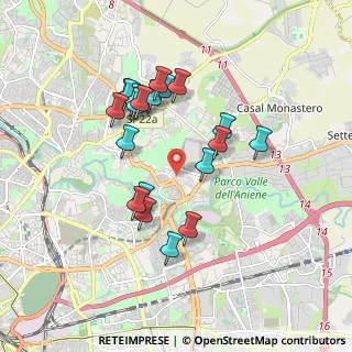 Mappa Via Giuseppe Bellucci, 00156 Roma RM, Italia (1.739)