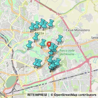 Mappa Via Giuseppe Bellucci, 00156 Roma RM, Italia (1.648)