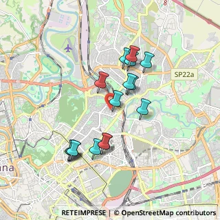 Mappa Via Tigrè, 00199 Roma RM, Italia (1.77625)