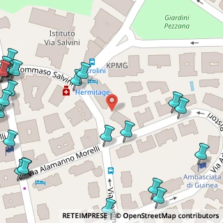 Mappa Via Morelli Alamanno, 00197 Roma RM, Italia (0.09167)