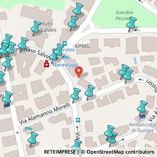 Mappa Via Morelli Alamanno, 00100 Roma RM, Italia (0.11087)