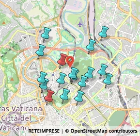 Mappa Via Morelli Alamanno, 00100 Roma RM, Italia (1.76176)
