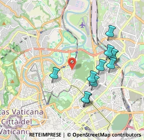 Mappa Via Morelli Alamanno, 00100 Roma RM, Italia (1.95545)