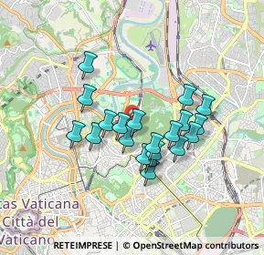 Mappa Via Morelli Alamanno, 00100 Roma RM, Italia (1.484)