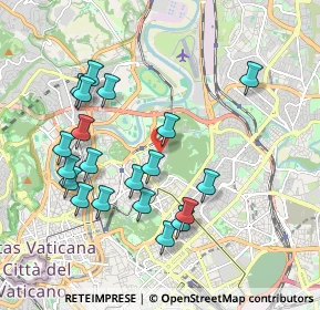 Mappa Via Morelli Alamanno, 00100 Roma RM, Italia (2.1)