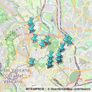 Mappa Via Morelli Alamanno, 00100 Roma RM, Italia (1.8105)