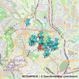 Mappa Via Morelli Alamanno, 00100 Roma RM, Italia (1.3415)