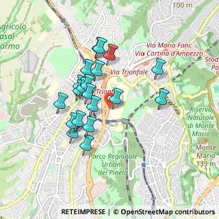 Mappa Policlinico Universitario Agostino Gemelli, 00168 Roma RM, Italia (0.814)