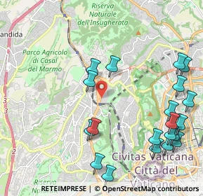 Mappa Policlinico Universitario Agostino Gemelli, 00168 Roma RM, Italia (2.758)