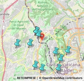 Mappa Policlinico Universitario Agostino Gemelli, 00168 Roma RM, Italia (2.15455)