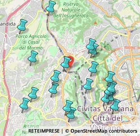 Mappa Policlinico Universitario Agostino Gemelli, 00168 Roma RM, Italia (2.488)