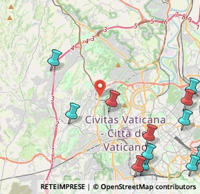 Mappa Policlinico Universitario Agostino Gemelli, 00168 Roma RM, Italia (6.63615)