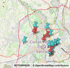 Mappa Policlinico Universitario Agostino Gemelli, 00168 Roma RM, Italia (4.20625)