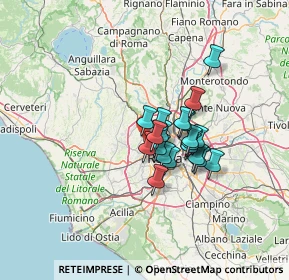 Mappa Policlinico Universitario Agostino Gemelli, 00168 Roma RM, Italia (9.3185)