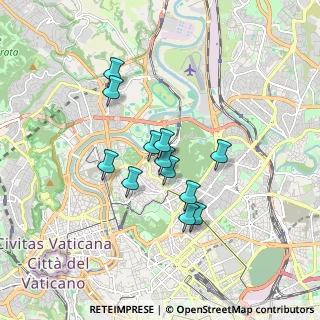Mappa Piazza Delle Muse, 00197 Roma RM, Italia (1.42167)