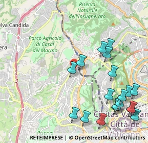 Mappa Via Montebruno, 00168 Roma RM, Italia (2.77)