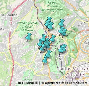 Mappa Via Montebruno, 00168 Roma RM, Italia (1.243)