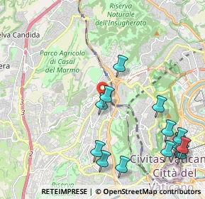 Mappa Via Montebruno, 00168 Roma RM, Italia (2.75357)