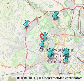 Mappa Via Montebruno, 00168 Roma RM, Italia (4.03273)