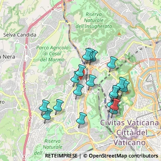 Mappa Via Montebruno, 00168 Roma RM, Italia (1.875)