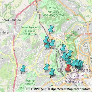 Mappa Via Montebruno, 00168 Roma RM, Italia (2.6605)
