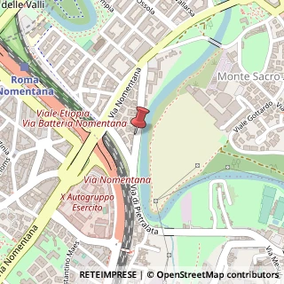 Mappa Via Generale Roberto Bencivenga, 64, 00141 Roma, Roma (Lazio)
