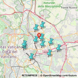 Mappa Via Monte Fantino, 00141 Roma RM, Italia (3.27182)