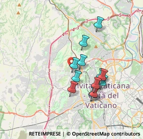 Mappa Via Francesco Bonfiglio, 00168 Roma RM, Italia (3.14083)