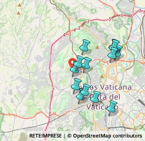 Mappa Via Francesco Bonfiglio, 00168 Roma RM, Italia (3.43385)
