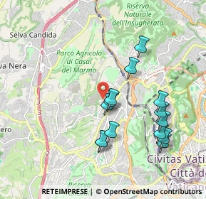 Mappa Via Francesco Bonfiglio, 00168 Roma RM, Italia (1.96143)