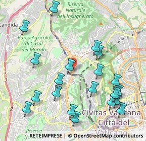 Mappa Via Francesco Crucitti, 00168 Roma RM, Italia (2.4975)