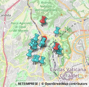 Mappa Via Francesco Crucitti, 00168 Roma RM, Italia (1.3805)