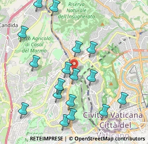 Mappa Via Francesco Crucitti, 00168 Roma RM, Italia (2.33824)