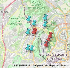 Mappa Via Francesco Crucitti, 00168 Roma RM, Italia (1.56833)