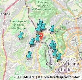 Mappa Via Francesco Crucitti, 00168 Roma RM, Italia (1.38063)