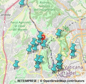 Mappa Via Francesco Crucitti, 00168 Roma RM, Italia (2.27579)
